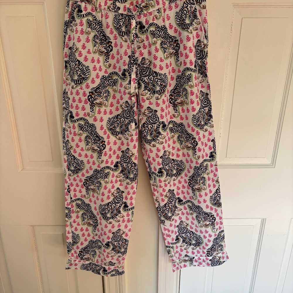 Printfresh cotton  pj bottoms with pockets!